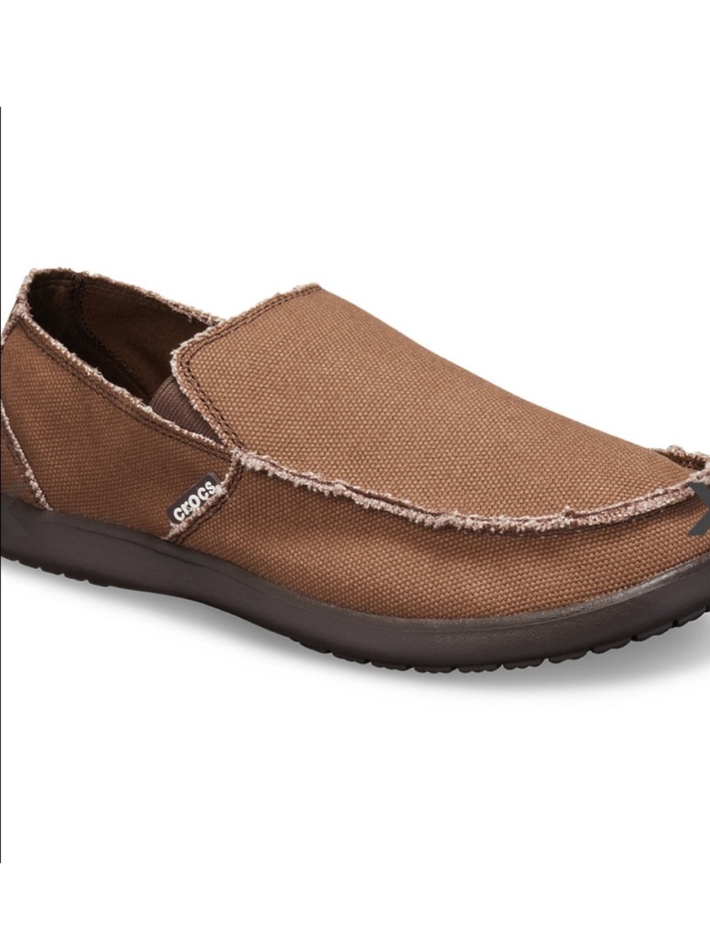 CROCS Santa Cruz Brown Slip-Ons Size 11